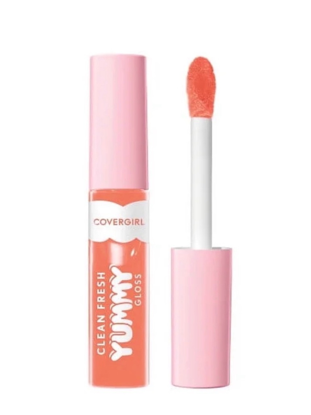 CoverGirl Clean Fresh Yummy Gloss 550 My Main Squeeze Coral New
